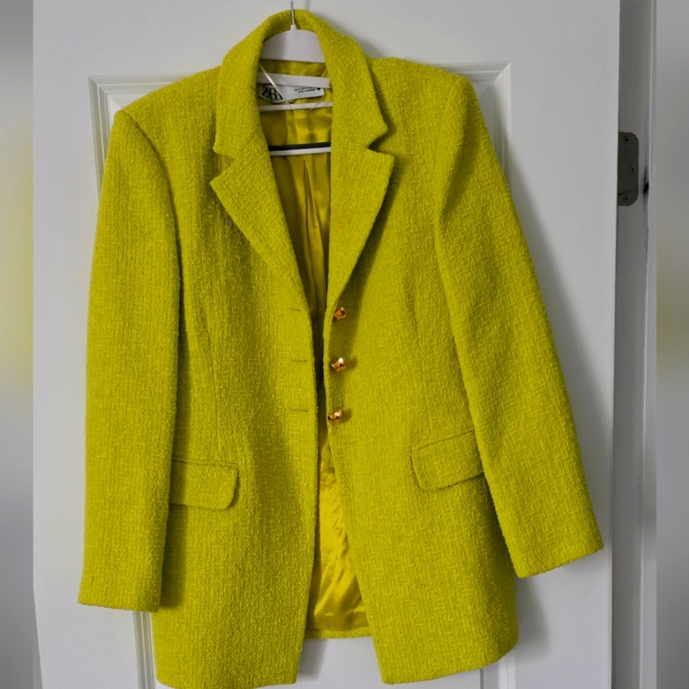 Chic Zara blazer.